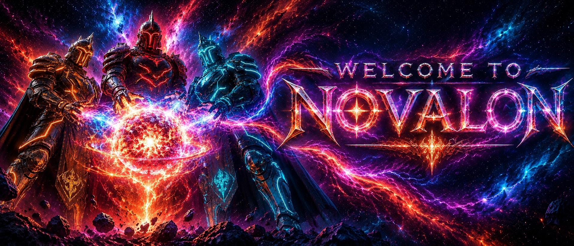 Discovery splash banner for š¦ āNOVALON GAMINGā ACTIVE AND GREAT COMMUNITY ⢠Discord server