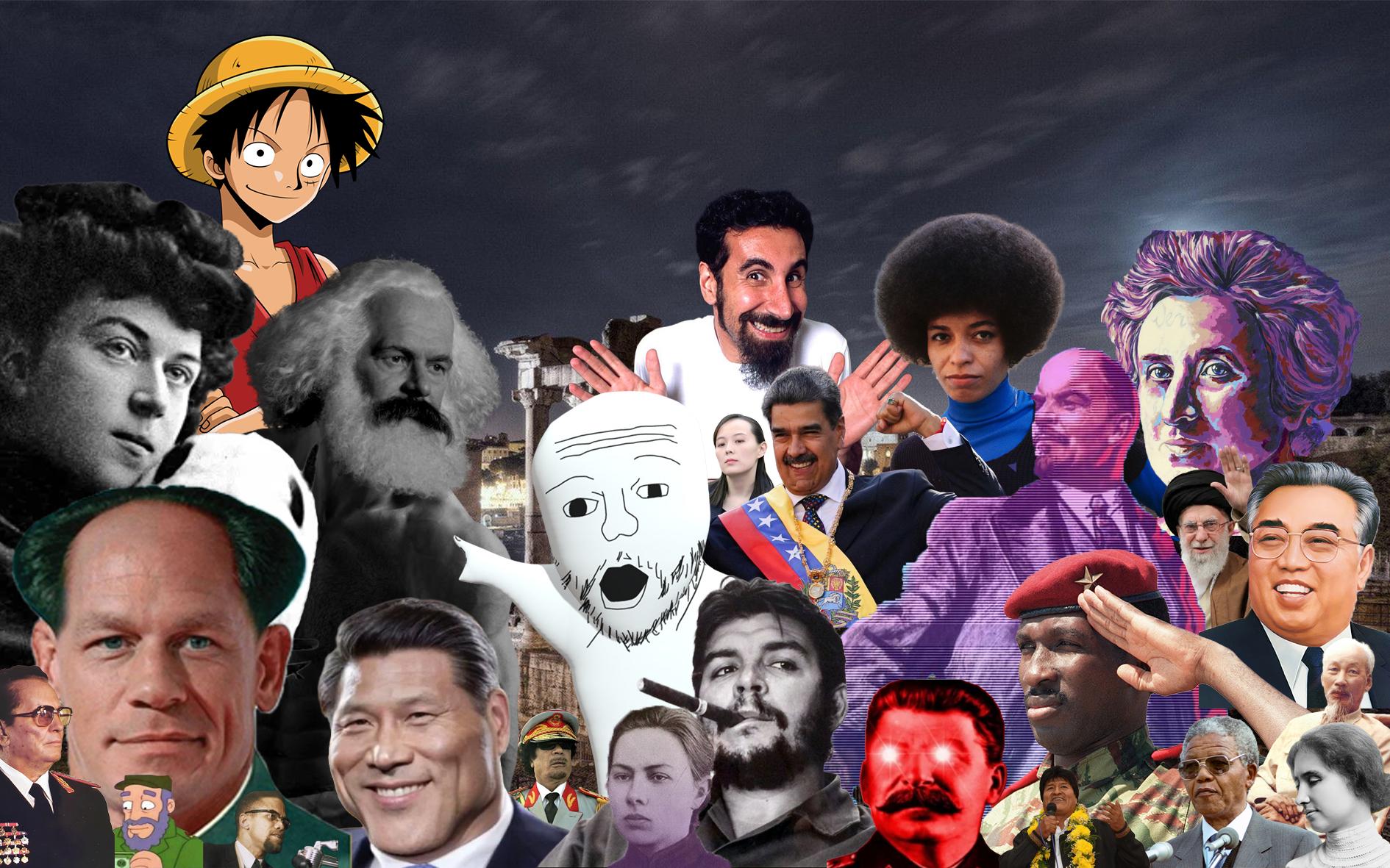 Discovery splash banner for Karl Marx Fanclub Discord server