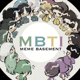 Discovery icon for MBTI Meme Basement ꩜ active ★ emotes ✦ events ✿ giveaways ✹ nitro ꩜ vc ✮ gaming Discord server